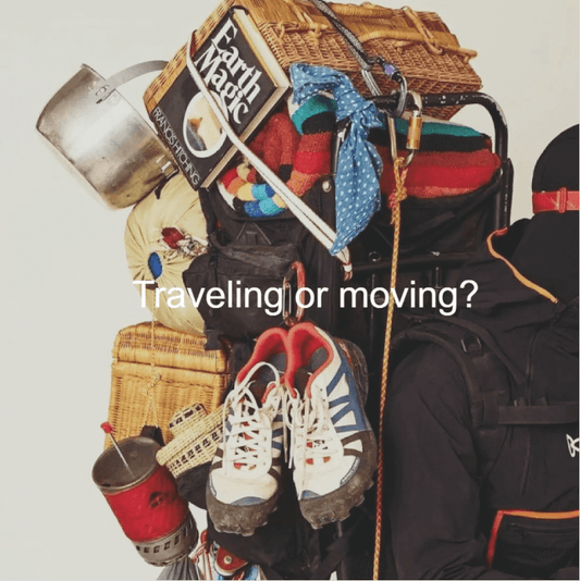 Traveling or moving?