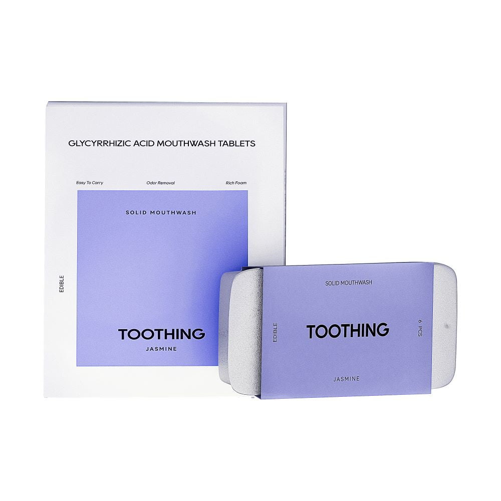 TOOTHING antibacterial mouthwash tablets